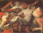 Rosso Fiorentino Pieta (mk05) oil on canvas